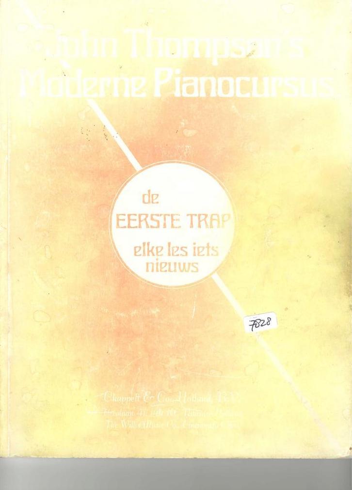 John Thompson - Modern Piano course  [355], Muziek en Instrumenten, Bladmuziek, Piano, Les of Cursus, Gebruikt, Populair, Ophalen of Verzenden