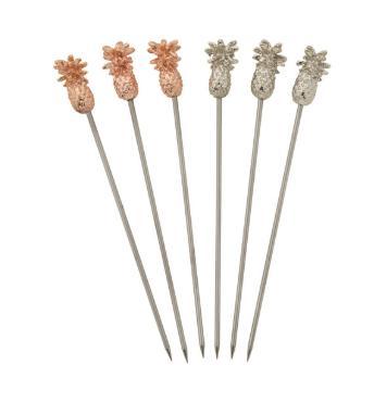 Cocktail Prikker | 6 Stuks | Ananas, Zakelijke goederen, Horeca | Overige, Verzenden
