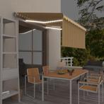 vidaXL Luifel handmatig uittrekbaar rolgordijn LED 3x2,5 m, Verzenden, Nieuw