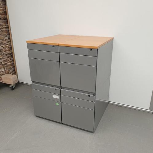 Ahrend 4-delig ladeblok met 8 lades - 105x85x76 cm, Huis en Inrichting, Kasten | Ladekasten, Ophalen of Verzenden