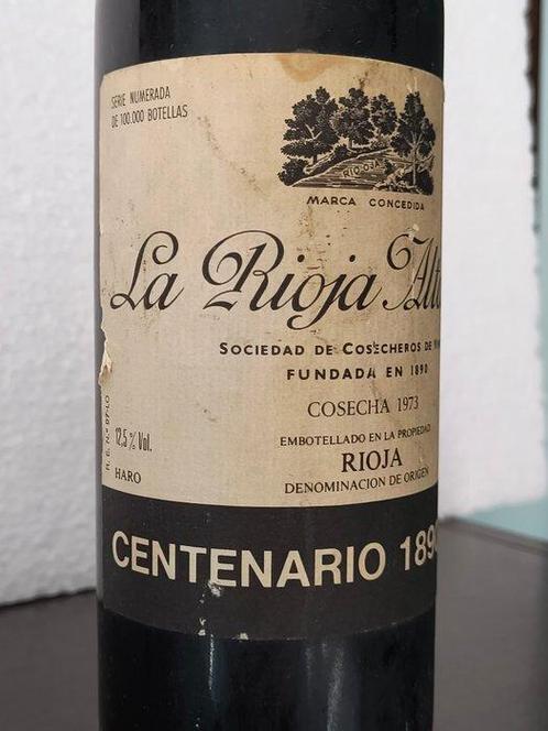 1973 La Rioja Alta, Centenario (1890-1990) - Rioja Gran, Verzamelen, Wijnen