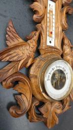 Holosteric aneroid barometer - Hout, Glas - Fraai