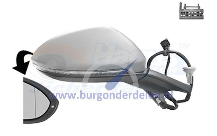 Buitenspiegel Elek. Volledig Rechts Verwarmd Primer Elek...., Auto-onderdelen, Spiegels, Nieuw, Volkswagen, Ophalen of Verzenden