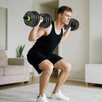 TRUUSK Verstelbare Halterset 25 KG - Korte en Lange Halters, Verzenden, Nieuw