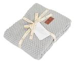 Cangaroo Popcorn Bamboe Grey 80 x 100 cm Wiegdeken 111877, Kinderen en Baby's, Dekens, Slaapzakjes en Inbakerproducten, Verzenden