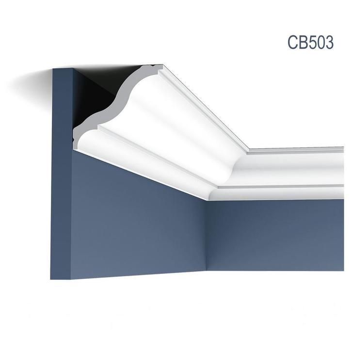 Origineel Orac Decor CB503N BASIXX Lijstwerk Kroonlijst 2 m, Doe-het-zelf en Verbouw, Plinten en Afwerking, Nieuw, Verzenden