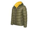 Veiling - Cappuccino Italia Hooded Puffer Jacket Army - XL, Kleding | Heren, Nieuw