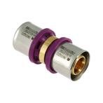 BONFIX Alu-pers rechte koppeling 26 x 26 mm, Doe-het-zelf en Verbouw, Buizen en Afvoer, Ophalen of Verzenden, Nieuw