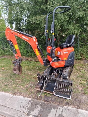 Kubota u10 minigraver, 950 draaiuur beschikbaar voor biedingen