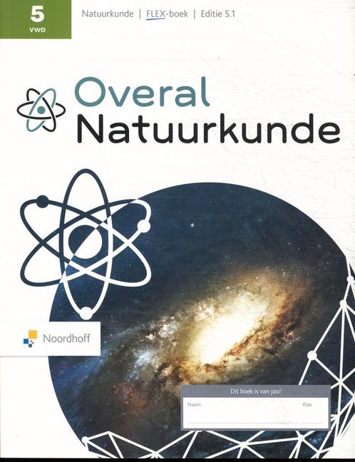 Overal Natuurkunde 5 vwo Flex boek 9789001033453, Boeken, Techniek, Zo goed als nieuw, Verzenden