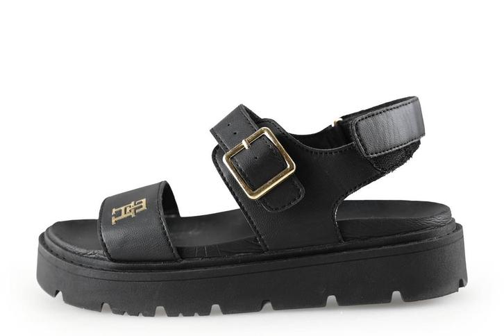 Tommy Hilfiger Sandalen in maat 36 Zwart | 10% korting, Kleding | Dames, Schoenen, Zwart, Gedragen, Sandalen of Muiltjes, Verzenden