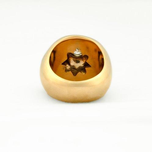 Ring - 18 karaat Geel goud - 750, Sieraden, Tassen en Uiterlijk, Ringen