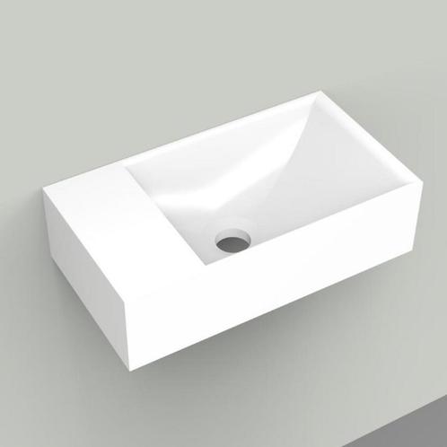 Fontein Arcqua Marble Free 40x22x12 cm Links Zonder Kraangat, Doe-het-zelf en Verbouw, Sanitair, Overige typen, Nieuw, Ophalen of Verzenden