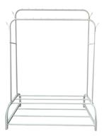 Kledingrek | Metaal met coating | 110x55x160cm | Wit, Kleding | Dames, Kledingrekken, Verzenden, Nieuw