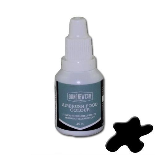 BrandNewCake Airbrush Kleurstof Zwart 20ml, Hobby en Vrije tijd, Taarten en Cupcakes maken, Nieuw, Verzenden