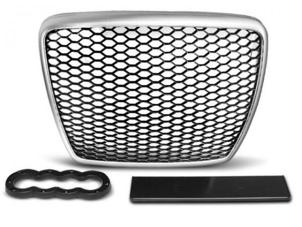 Grill Audi A6 4F2 C6 (2009-2011) RS Design Alu Black, Auto-onderdelen, Overige Auto-onderdelen, Ophalen of Verzenden