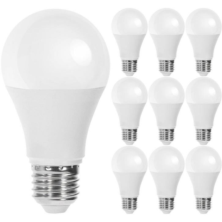 Voordeelpak LED Lamp 10 Pack - E27 Fitting - 12W -, Huis en Inrichting, Lampen | Losse lampen, Led-lamp, Nieuw, E27 (groot), Ophalen of Verzenden