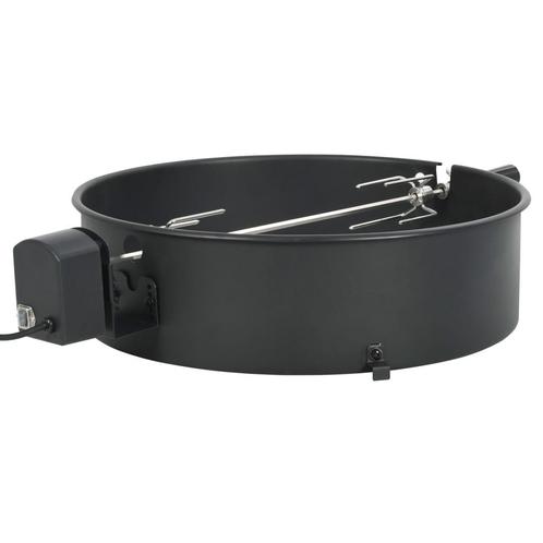 vidaXL BBQ rotisserie ring 57 cm zwart, Witgoed en Apparatuur, Overige Witgoed en Apparatuur, Nieuw, Verzenden