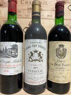 1975 Château Grand Puy Ducasse, 1976 Château Croque Michotte, Verzamelen, Wijnen, Nieuw