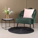 Lindsey fauteuil - donkergroen, Ophalen of Verzenden, Nieuw