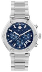 Philipp Plein PWZBA0323 The Hexagon Chrono horloge, Sieraden, Tassen en Uiterlijk, Horloges | Heren, Overige merken, Staal, Staal