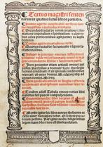 [Post Incunable] - Lombardus - Magistri Sententiarum - 1528