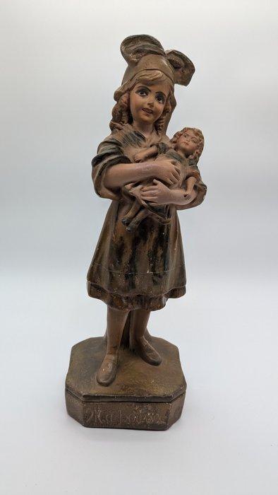sculptuur, Ma poupée - 35 cm - Terracotta, Antiek en Kunst, Curiosa en Brocante