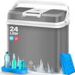 KESSER® Thermo-Elektrische Koelbox – 24L – 12V/230V – Grijs, Hobby en Vrije tijd, Overige Hobby en Vrije tijd, Verzenden, Nieuw