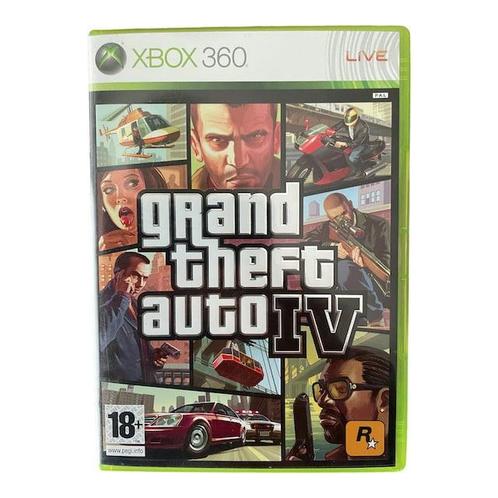 GTA 4 (Grand Theft Auto) (XBOX 360) (TWEEDEHANDS), Spelcomputers en Games, Games | Xbox 360, Verzenden