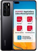 Huawei P40 Dual SIM 128GB zwart, Telecommunicatie, Mobiele telefoons | Huawei, Gebruikt, Verzenden, Zwart, Minder dan 3 megapixel