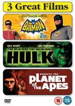 Batman: The Movie/Death of Incredible Hulk/Beneath the, Cd's en Dvd's, Dvd's | Avontuur, Zo goed als nieuw, Verzenden