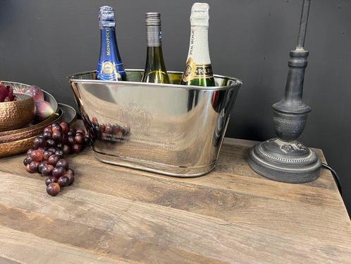Champagne koeler - Aluminium, Staal, Antiek en Kunst, Antiek | Meubels | Tafels