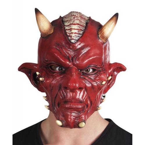 Duivel Lucifer masker voor volwassenen - Halloween maskers, Hobby en Vrije tijd, Feestartikelen, Verzenden