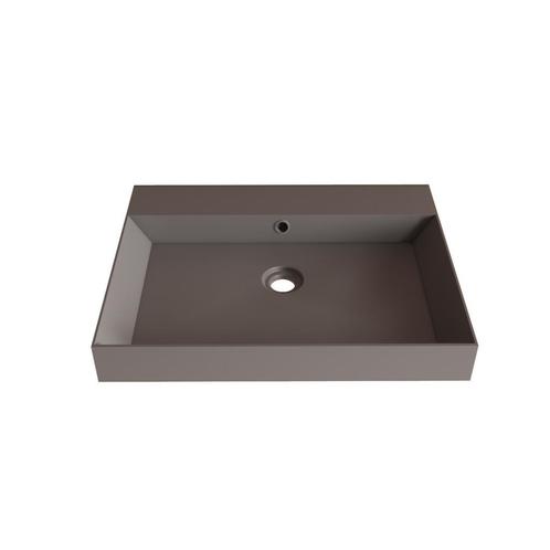 Wastafel Gliss Design Lako 60 cm Zonder Kraangat Mat, Doe-het-zelf en Verbouw, Sanitair, Ophalen of Verzenden