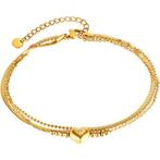 Firetti Enkelkettinkje Sieraden cadeau roestvrijstalen, Sieraden, Tassen en Uiterlijk, Enkelbandjes en Enkelkettinkjes, Verzenden