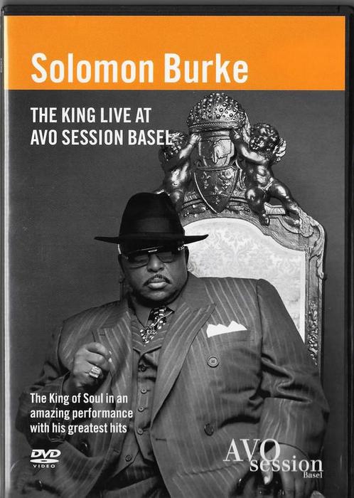 dvd - Solomon Burke - The King Live At Avo Session Basel, Cd's en Dvd's, Dvd's | Overige Dvd's, Zo goed als nieuw, Verzenden