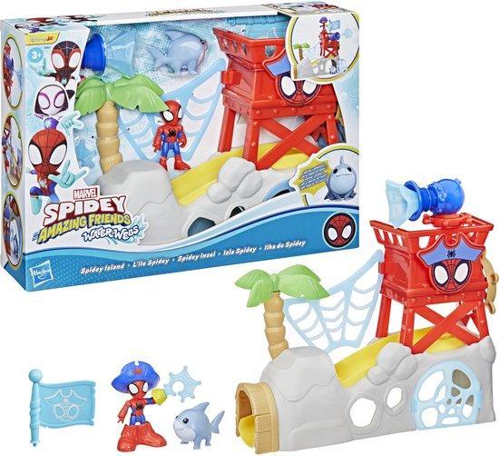 Hasbro Spider-Man Speelset - Spidey Island Piratenavontuur., Kinderen en Baby's, Speelgoed | Overig, Nieuw, Verzenden