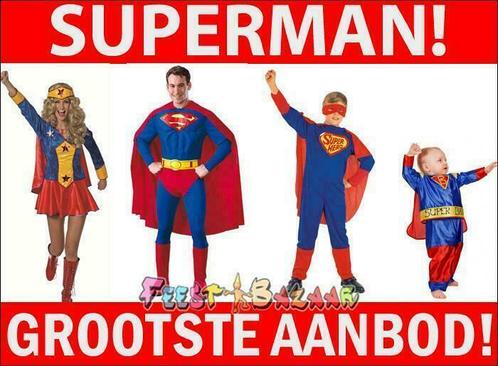 Superman Pak Baby Kind Jongen Meisje Man - Supergirl kostuum, Kinderen en Baby's, Carnavalskleding en Verkleedspullen, Jongen of Meisje