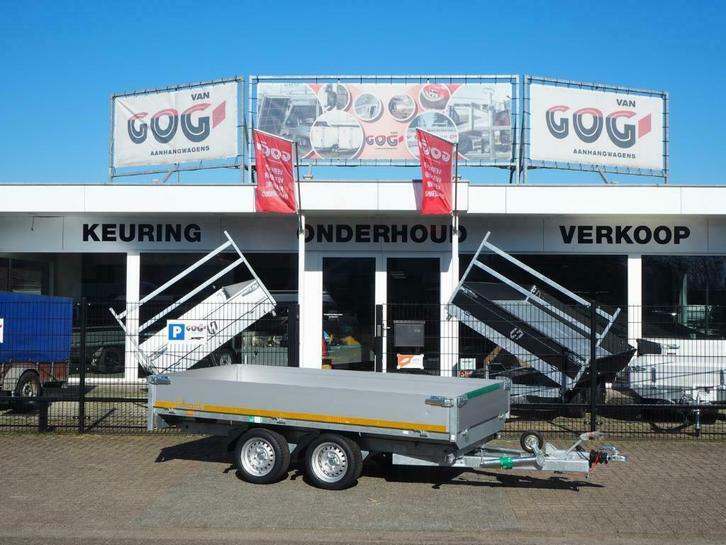 Eduard plateauwagen 311x160 2000kg € 1,00  per kg, Auto diversen, Aanhangers en Bagagewagens, Nieuw, Ophalen of Verzenden