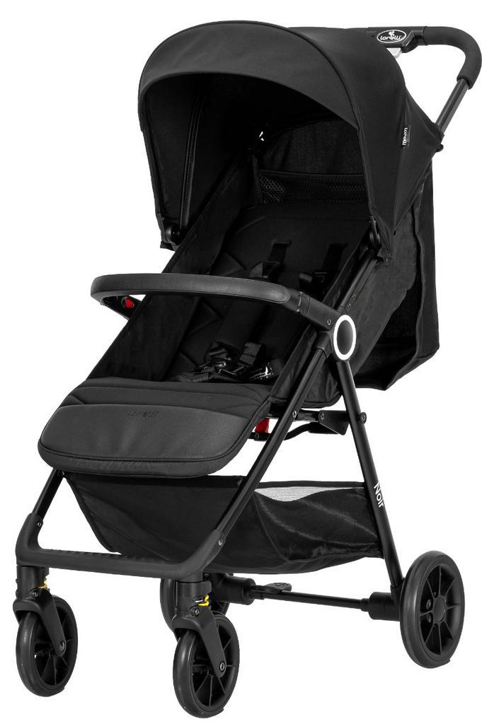Lorelli Noir Black Wandelwagen, Kinderen en Baby's, Buggy's, Nieuw, Verzenden