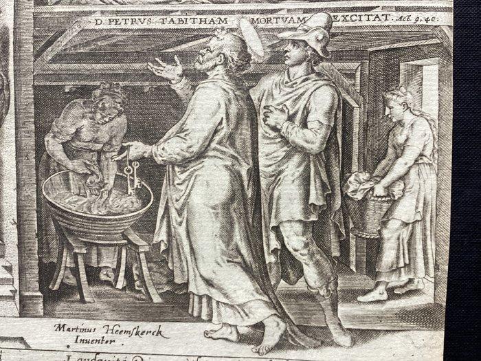 Maarten van Heemskerck (1498-1574), after - St Peter healing, Antiek en Kunst, Antiek | Overige Antiek