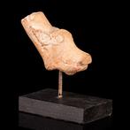 Oud-Grieks Terracotta stierenkop protome (Zonder
