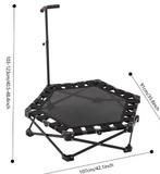 Thuis Fitness Trampoline – Zeshoekig, Draagbaar en Veilig, Verzenden, Nieuw
