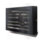 Overdruk Ventilatierooster Beta 12.5 cm Mat Zwart, Ophalen of Verzenden, Nieuw