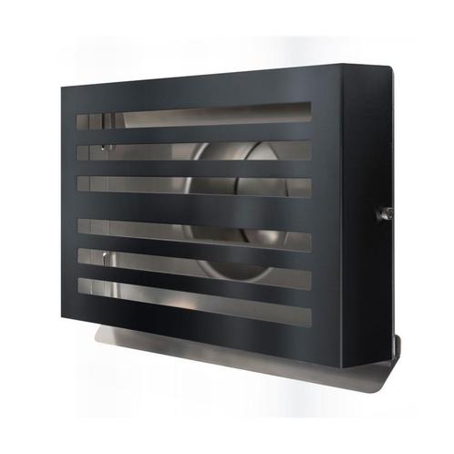 Overdruk Ventilatierooster Beta 12.5 cm Mat Zwart, Doe-het-zelf en Verbouw, Sanitair, Ophalen of Verzenden