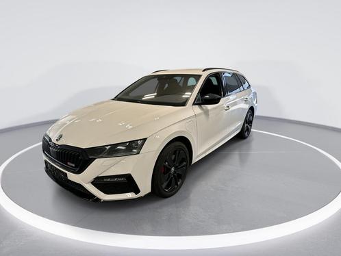 Zakelijke Lease |  Škoda Octavia Combi 1.4 Tsi 245pk iV RS, Auto's, Skoda, Lease, Automaat, Stationwagon, Wit, Financial lease