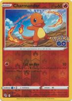 Charmander 008/078 Reverse Holo Pokémon Go, Nieuw, Foil, Ophalen of Verzenden, Losse kaart
