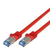 Cat7 10M Rood SSTP/PiMF halogeenvrij patchkabel, Computers en Software, Pc- en Netwerkkabels, Nieuw, Ophalen of Verzenden