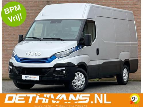 Iveco Daily 35S16 160PK Hi-Matic L2H2 / Euro6, Auto's, Bestelauto's, Onderhoudsboekje, Lease, Zwart, Automaat, Overige kleuren