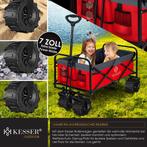 KESSER® Bolderkar - Opvouwbaar - Bolderwagen - Rood, Verzenden, Nieuw